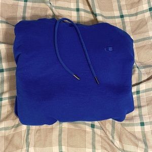 Champion blue hoodie
